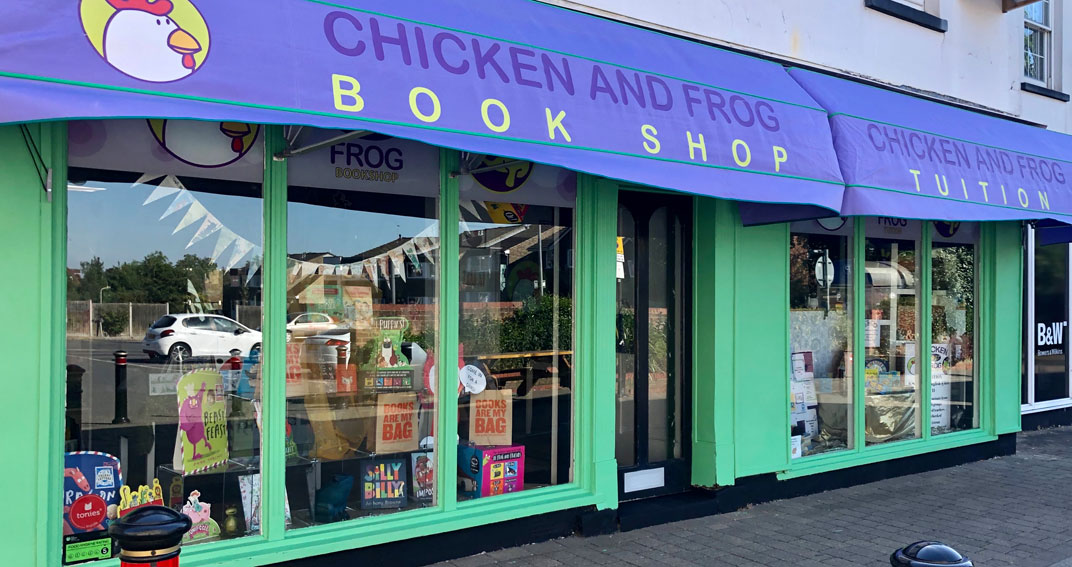 Chicken and Frog bookshop